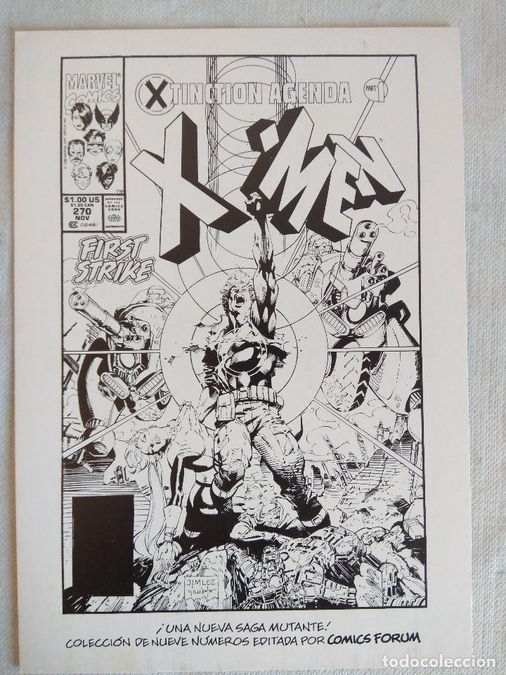 C&oacute;mics: LAMINA/PORTADA COMIC X-MEN/FORUM-MARVEL. - Foto 1