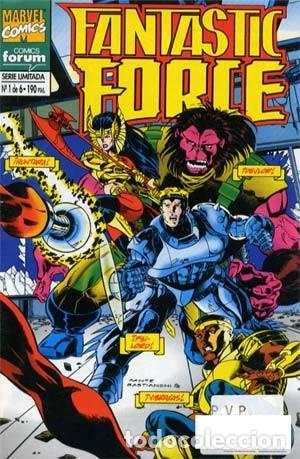 C&oacute;mics: FANTASTIC FORCE - ED. FORUM - COLECCION COMPLETA DE 6 NUMEROS - Foto 1