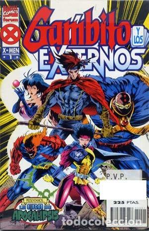C&oacute;mics: GAMBITO Y LOS EXTRENOS - ED. FORUM - COLECCION COMPLETA DE 4 NUMEROS - Foto 1