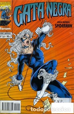 C&oacute;mics: GATA NEGRA - ED. FORUM - COLECCION COMPLETA DE 4 NUMEROS - Foto 1