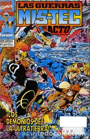 C&oacute;mics: GUERRAS MIS-TEC - ED. FORUM - COLECCION COMPLETA DE 4 NUMEROS - Foto 1