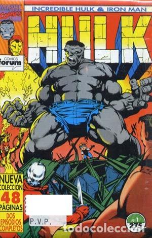 C&oacute;mics: HULK MARVEL COMICS - ED. FORUM - COLECCION COMPLETA DE 9 NUMEROS - Foto 1