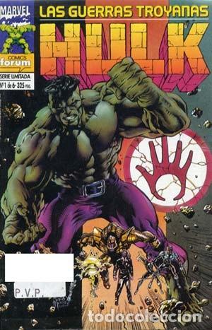 C&oacute;mics: HULK LAS GUERRAS TROYANAS -ED. FORUM - COLECCION COMPLETA DE 6 NUMEROS - Foto 1