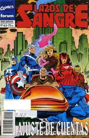 C&oacute;mics: LAZOS DE SANGRE - ED. FORUM - COLECCION COMPLETA 5 NUMEROS - Foto 1