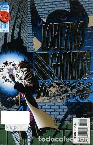 C&oacute;mics: LOBEZNO GAMBITO - ED. FORUM - COLECCION COMPLETA DE 4 NUMEROS - Foto 1