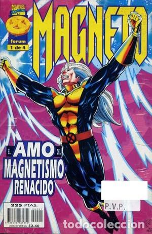 C&oacute;mics: MAGNETO - ED. FORUM - COLECCION COMPLETA DE 4 NUMEROS - Foto 1