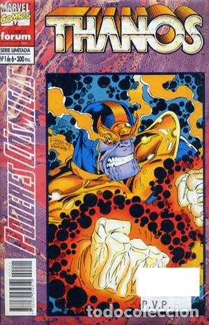 C&oacute;mics: PODERES COSMICOS THANOS . ED. FORUM - COLECCION COMPLETA DE 6 NUMEROS - Foto 1