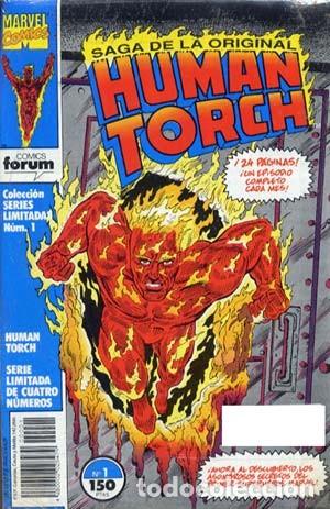 C&oacute;mics: HUMAN TORCH - ED. FORUM - COLECCION COMPLETA DE 30 NUMEROS - Foto 1