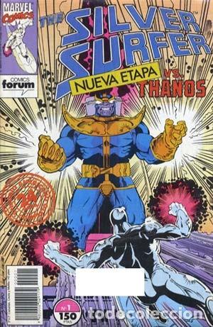 C&oacute;mics: SILVER SURGER VS THANOS - ED. FORUM - COLECCION COMPLETA DE 21 NUMEROS - Foto 1