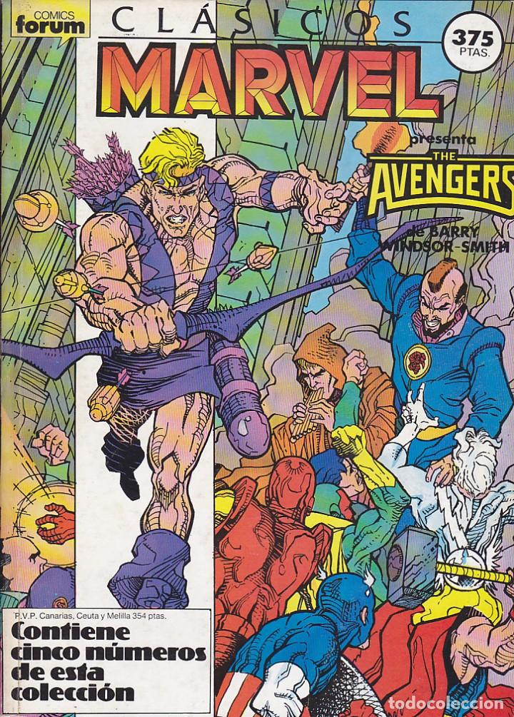 C&oacute;mics: COMIC RETAPADO CLASICOS MARVEL DE LOS NUMEROS 6 AL 10 - Foto 1