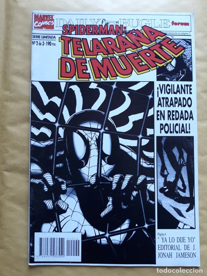 C&oacute;mics: SPIDERMAN TELARA&Ntilde;A DE MUERTE 2 DE 3. FORUM MARVEL - Foto 1