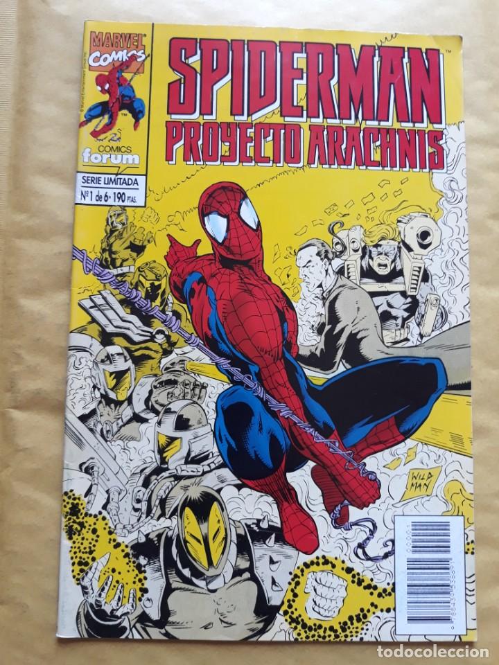 C&oacute;mics: SPIDERMAN PROYECTO ARACHNIS 1 DE 6 FORUM MARVEL - Foto 1