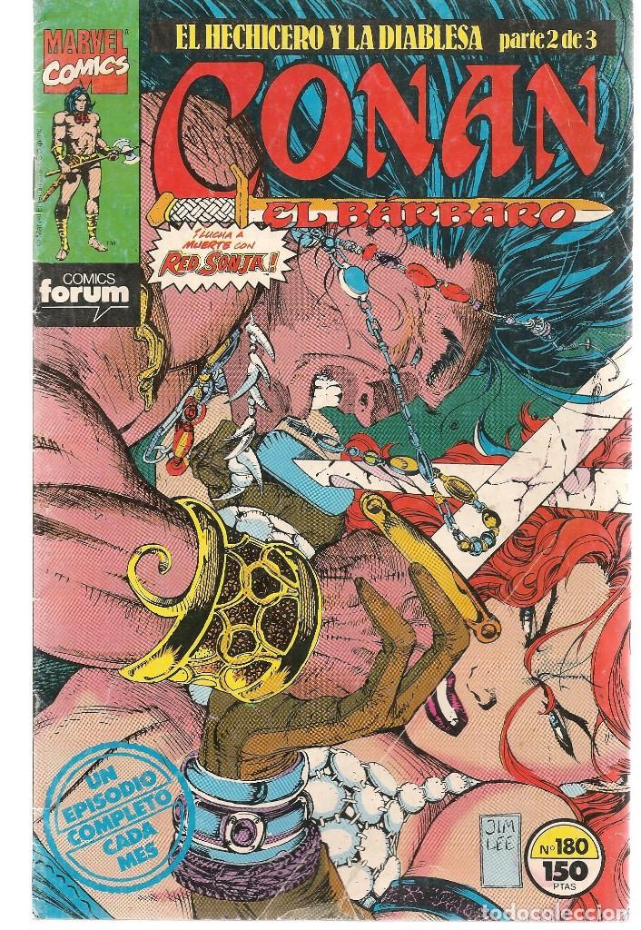 C&oacute;mics: CONAN EL BARBARO. N&ordm; 180. FORUM (C/A7) - Foto 1