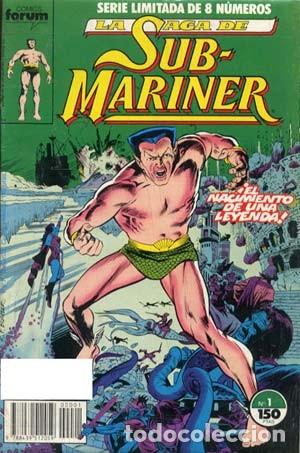 C&oacute;mics: LA SAGA DE SUBMARINER SERIE LIMITADA - FORUM 1989 - COMPLETA 8 NUMEROS - Foto 1