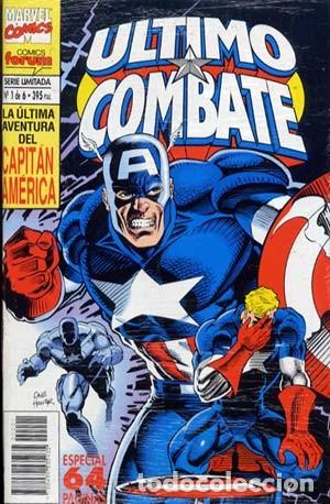 C&oacute;mics: CAPITAN AMERICA ULTIMO COMBATE - FORUM 1995 - COMPLETA 6 NUMEROS - Foto 1