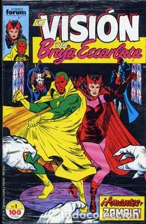 C&oacute;mics: VISION Y LA BRUJA ESCARLATA - FORUM 1988 - COMPLETA 14 NUMEROS - Foto 1