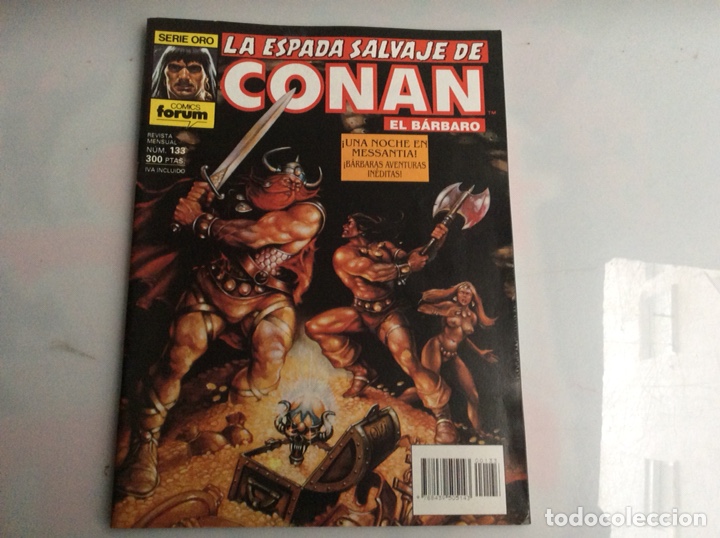 C&oacute;mics: LA ESPADA SALVAJE DE CONAN N&ordm; 133 - 1&ordf; - PRIMERA EDICION - Foto 1