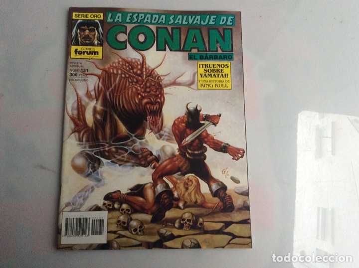 C&oacute;mics: LA ESPADA SALVAJE DE CONAN N&ordm; 131 - 1&ordf; - PRIMERA EDICION - Foto 1