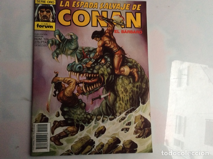 C&oacute;mics: LA ESPADA SALVAJE DE CONAN N&ordm; 124 - 1&ordf; - PRIMERA EDICION - Foto 1