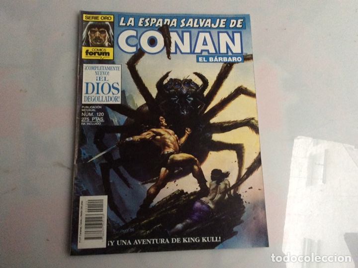 C&oacute;mics: LA ESPADA SALVAJE DE CONAN N&ordm; 120 - 1&ordf; - PRIMERA EDICION - Foto 1