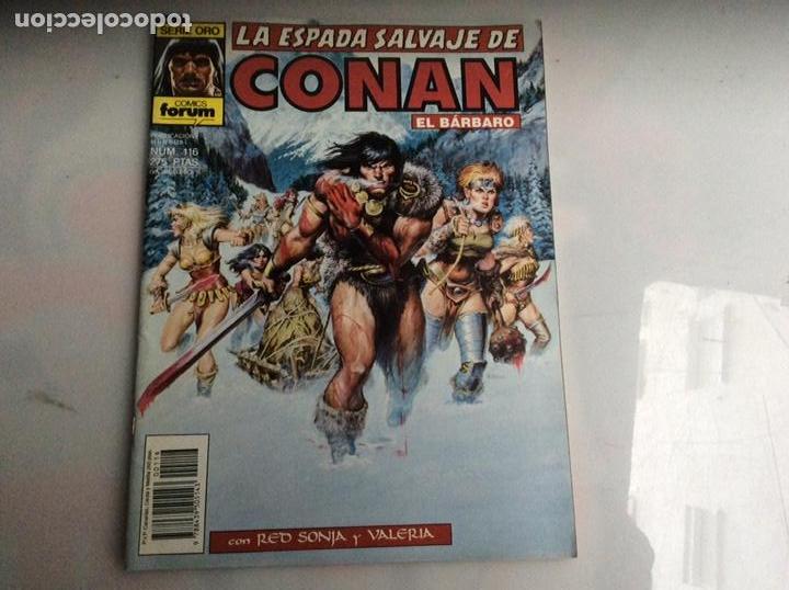 C&oacute;mics: LA ESPADA SALVAJE DE CONAN N&ordm; 116 - 1&ordf; - PRIMERA EDICION - Foto 1