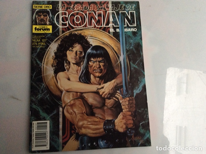 C&oacute;mics: LA ESPADA SALVAJE DE CONAN N&ordm; 107 - 1&ordf; - PRIMERA EDICION - Foto 1