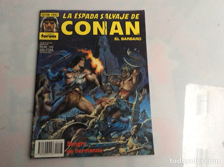 C&oacute;mics: LA ESPADA SALVAJE DE CONAN N&ordm; 103 - 1&ordf; - PRIMERA EDICION - Foto 1