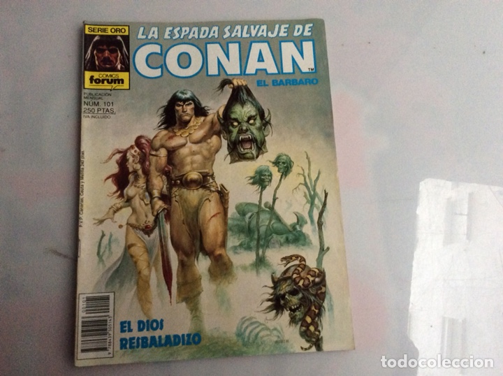 C&oacute;mics: LA ESPADA SALVAJE DE CONAN N&ordm; 101 - 1&ordf; - PRIMERA EDICION - Foto 1