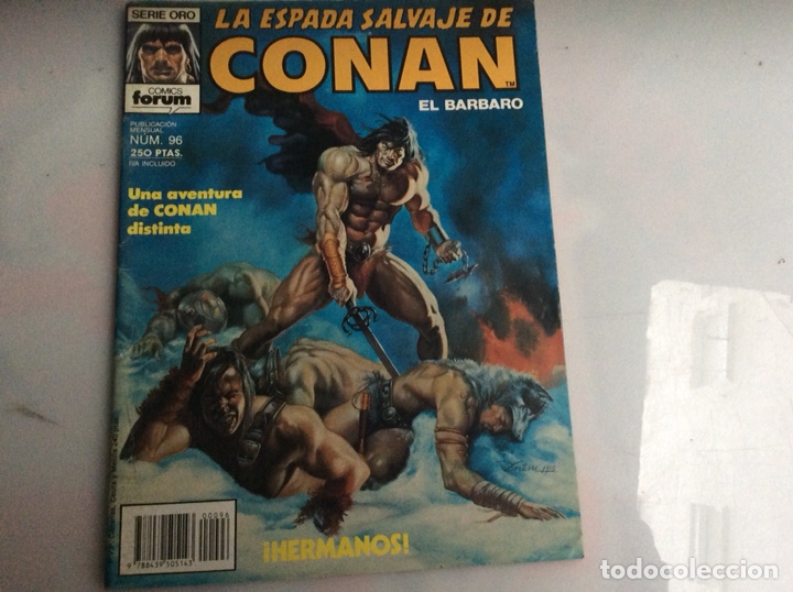 C&oacute;mics: LA ESPADA SALVAJE DE CONAN N&ordm; 96 - 1&ordf; - PRIMERA EDICION - Foto 1
