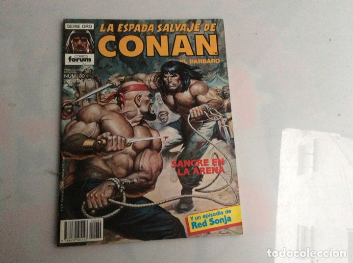 C&oacute;mics: LA ESPADA SALVAJE DE CONAN N&ordm; 89 - 1&ordf; - PRIMERA EDICION - Foto 1