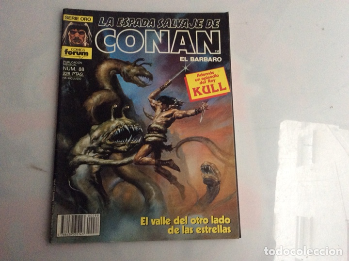 C&oacute;mics: LA ESPADA SALVAJE DE CONAN N&ordm; 88 - 1&ordf; - PRIMERA EDICION - Foto 1