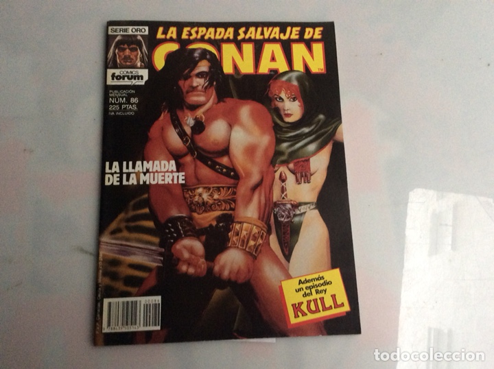 C&oacute;mics: LA ESPADA SALVAJE DE CONAN N&ordm; 86 - 1&ordf; - PRIMERA EDICION - Foto 1