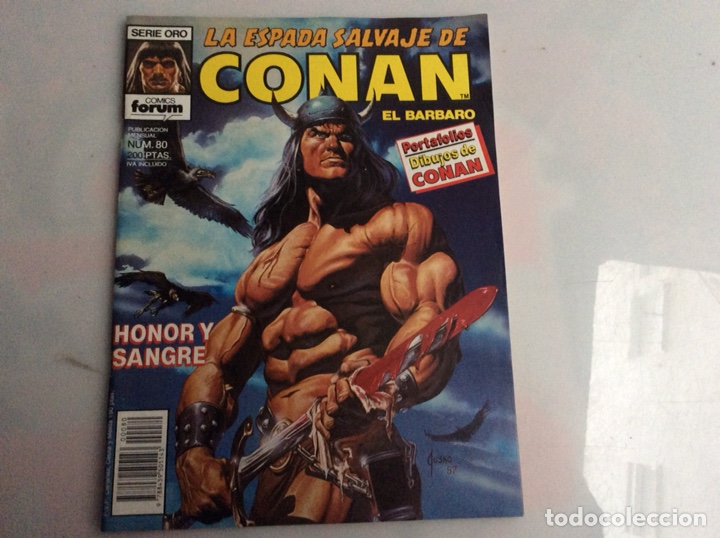 C&oacute;mics: LA ESPADA SALVAJE DE CONAN N&ordm; 80 - 1&ordf; - PRIMERA EDICION - Foto 1