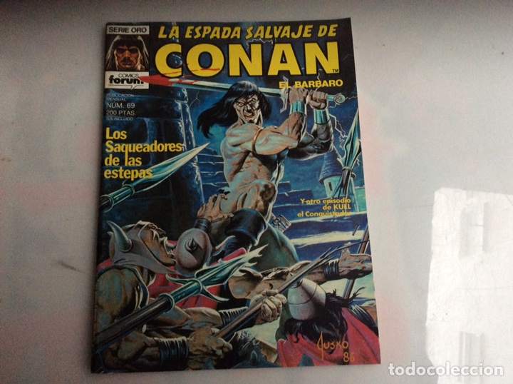 C&oacute;mics: LA ESPADA SALVAJE DE CONAN N&ordm; 69 - 1&ordf; - PRIMERA EDICION - Foto 1