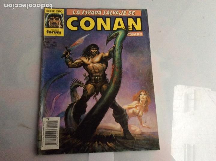 C&oacute;mics: LA ESPADA SALVAJE DE CONAN N&ordm; 115 - 1&ordf; - PRIMERA EDICION - Foto 1