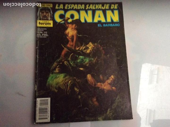 C&oacute;mics: LA ESPADA SALVAJE DE CONAN N&ordm; 112 - 1&ordf; - PRIMERA EDICION - Foto 1