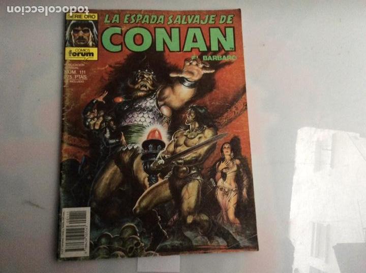 C&oacute;mics: LA ESPADA SALVAJE DE CONAN N&ordm; 111 - 1&ordf; - PRIMERA EDICION - Foto 1