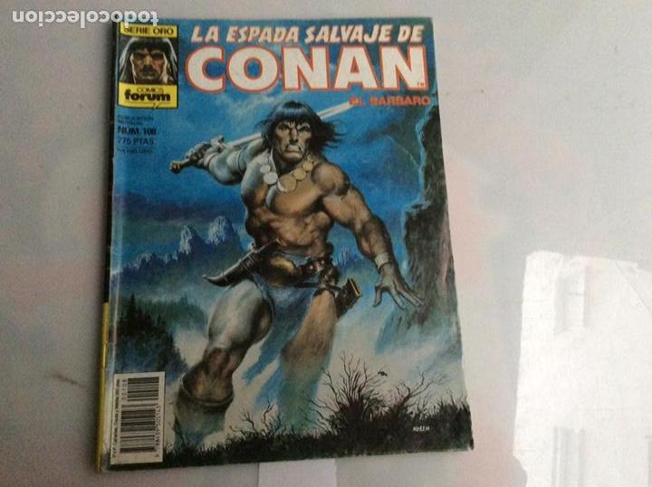 C&oacute;mics: LA ESPADA SALVAJE DE CONAN N&ordm; 108 - 1&ordf; - PRIMERA EDICION - Foto 1