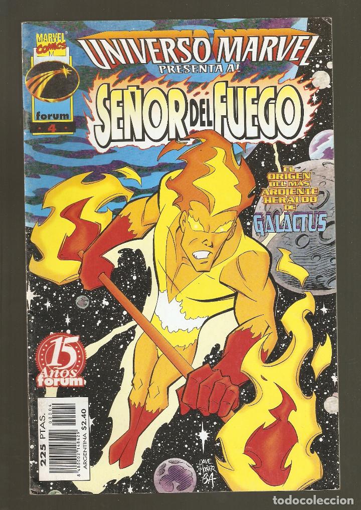 C&oacute;mics: UNIVERSO MARVEL PRESENTA - N&ordm; 4 - EL SE&Ntilde;OR DEL FUEGO - FORUM - - Foto 1