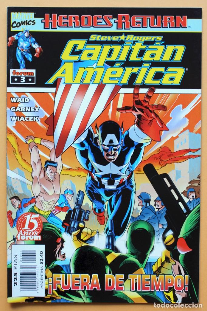 C&oacute;mics: MARVEL COMICS- CAPITAN AMERICA -N&ordm; 3-1998- NM - Foto 1