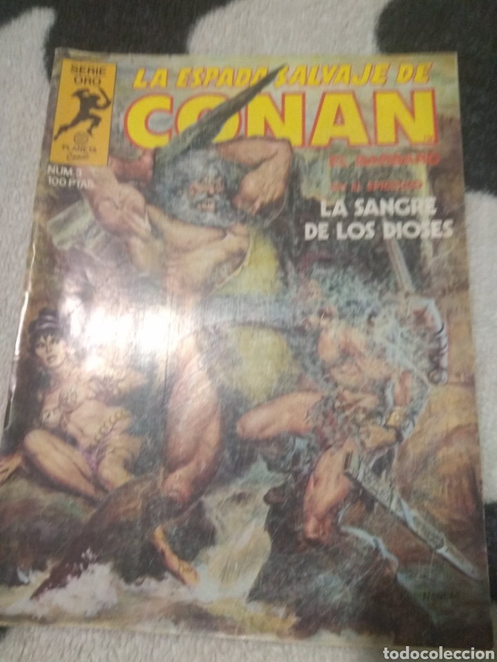 C&oacute;mics: La espada salvaje de Conan Serie Oro 3 la sangre de Dioses - Foto 1