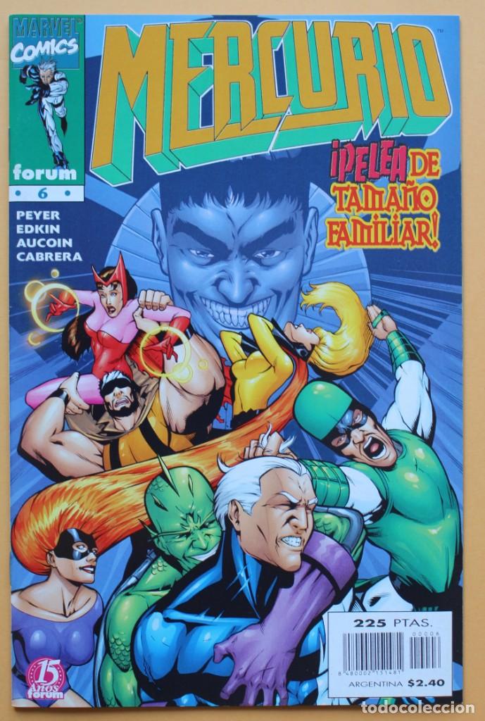 C&oacute;mics: MARVEL COMICS- MERCURIO -  N&ordm; 6 1998 -NM - Foto 1