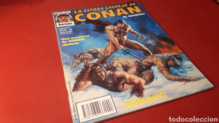 C&oacute;mics: CASI EXCELENTE ESTADO LA ESPADA SALVAJE DE CONAN 96 FORUM - Foto 1