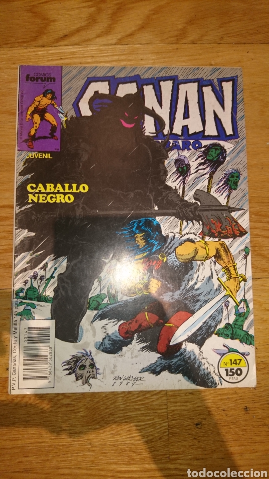 C&oacute;mics: Conan el B&aacute;rbaro caballo negro n&uacute;mero 147 - Foto 1