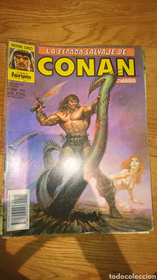 C&oacute;mics: La espada salvaje de Conan el B&aacute;rbaro n&uacute;mero 115 - Foto 1