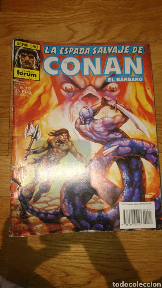 C&oacute;mics: La espada salvaje de Conan el B&aacute;rbaro n&uacute;mero 117 - Foto 1