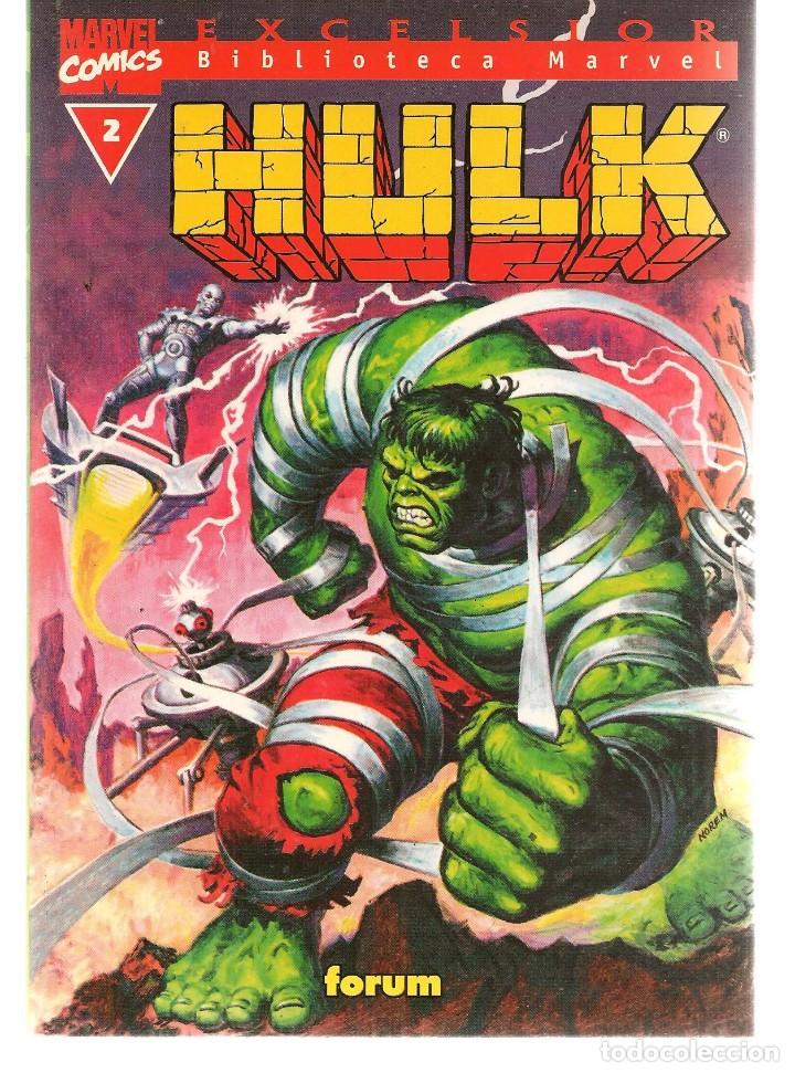 C&oacute;mics: HULK. N&ordm; 2. EXCELSIOR. BIBLIOTECA MARVEL. FORUM. (ST/C2) - Foto 1