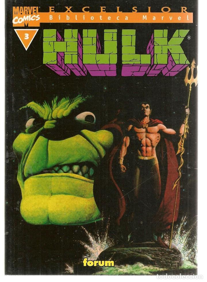 C&oacute;mics: HULK. N&ordm; 3. EXCELSIOR. BIBLIOTECA MARVEL. FORUM. (ST/C2) - Foto 1