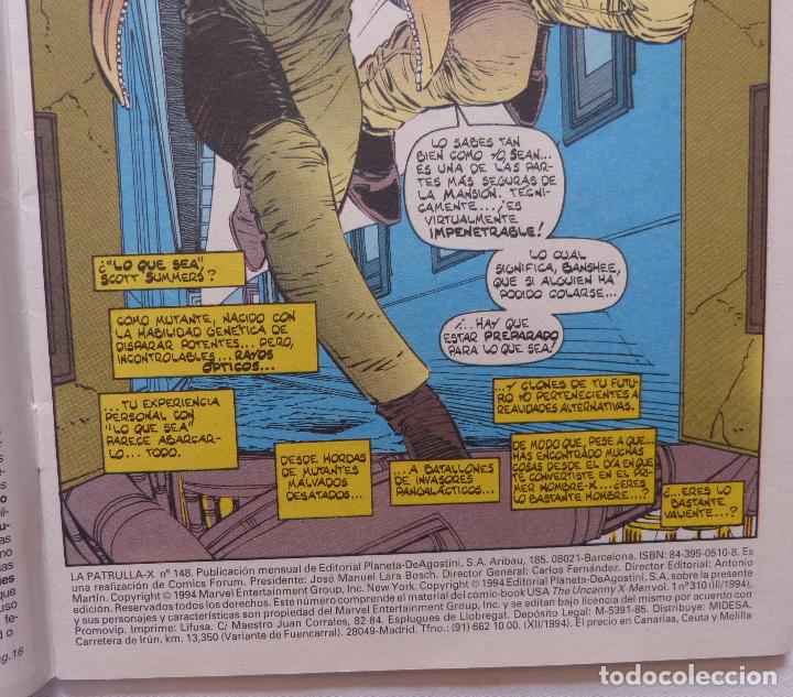 C&oacute;mics: Comic Patrulla X,N&ordm; 148,Marvel Comics,Forum,Cable...Ciclope... - Foto 2