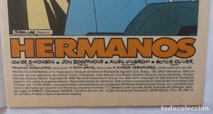 C&oacute;mics: Comic Proyecto Exterminio, Numero 3,Marvel comics,forum, Stan Lee - Foto 2